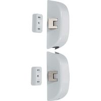 Set di bulloni + viti + riscontri laterali ISEO - Non ignifugo - Bianco - 9410203405