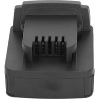 Adaptateur de batterie au lithium pour outil électrique, outil de conversion de batterie, connecteur de montage pour Metabo