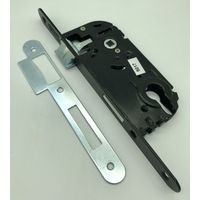Serrure à larder pêne demi-tour et dormant à cylindre axe 40 mm Têtière bouts ronds main droite - D4500 - ASSA ABLOY FRANCE VACHETTE