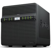 Synology DiskStation DS423 NAS & Speicherserver Realtek RTD1619B 2 GB DDR4 0 TB DiskStation Manager Schwarz