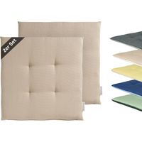 TOM TAILOR Cojines para exteriores DOVE CHAIRPAD - Set de 2 40x40 cm, Beige