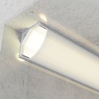 Profilé d'angle en aluminium II - 2 mètres Aluminium - Ledme - LM3715