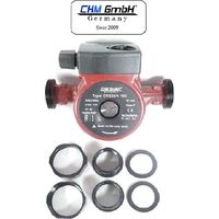CHM – Pompe de circulation 25-40/180 – Raccord 1,5 pouce AG – Débit max 50L/min – Température de travail 2-110°C – Boîtier en fonte