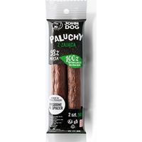 John Dog Leckerlis - Premium Sticks 98% Fleisch 2er-Packung - Hasen-Sticks 2 Stück.