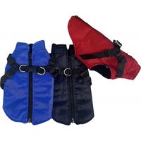 TrAdE Shop Traesio - Giubbotto Gilet Vestiti Cane Taglia L Con Pettorina Incorporata Inverno Animale -