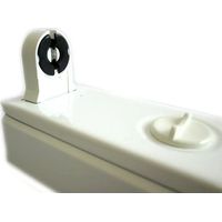 Portalampada Plafoniera Singolo Tubo Neon T8 A Led Da 60cm Interno IP20
