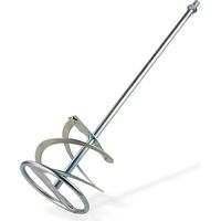 Dema – Hélice pour malaxeur 600mm – Double hélice pour mélange peinture, colle, mortier – Filetage M14 – Ø 14mm