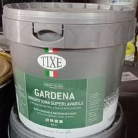 Tixe gardena 4lt idro pittura superlavabile bianca opaca per interni ed esterni alta copertura