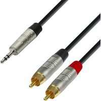 Kabel JACK 3.5 ST Male TO 2RCA Male 1.5m REAN