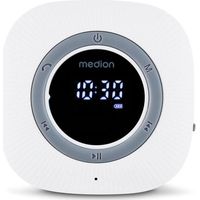 Duschradio - MEDION - FM - Bluetooth - IPX6 - Saugmontage - Weiß