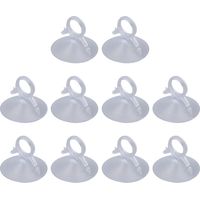 Ventouse coupe-vent transparente en PVC robuste pour vitres automobiles avec anneau de traction, adaptée aux panneaux solaires et aux carreaux de céramique.
