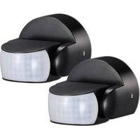 Bewegungsmelder-Alarm, Infrarot-Bewegungsmelder – Drahtloses PIR-Alarmsensor-Set, Bewegungsmelder mit 38 Klingeltönen