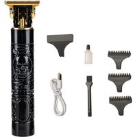 Tondeuse à cheveux professionnelle T Liners pour hommes, tondeuse électrique sans fil à lame en T pour coiffeurs