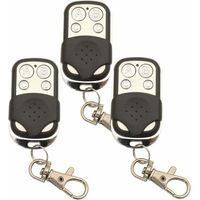 433-MHz-Funkfernbedienung, 3er-Pack drahtlose Sender, 50 m Reichweite, kompatibel mit verschiedenen Modellen – ULISEM