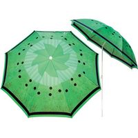 PARASOL DE PLAGE IMPRIMÉ KIWI 180CM AVEC ÉTUI