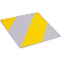 Dalle podotactile intérieure/extérieure Jaune/Gris- 6102090