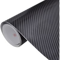 Films 4D de voiture 2 pcs Noir 100x150 cm+50x150 cm vidaXL