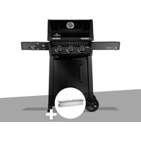 Barbecue gaz Freestyle 365 noir PRO 3 brûleurs + 1 bruleur sizzle zone + Boitier de fumage - Napoléon