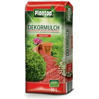 PLANTOP Dekormulch ziegelrot, 50 Ltr