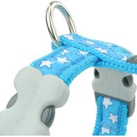 Harnais chien Red Dingo Fantaisie bleu motifs étoiles Taille : T1
