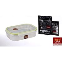 Contenant à repas rectangulaire auto chauffant - Barocook - Contenance : 1000 ml