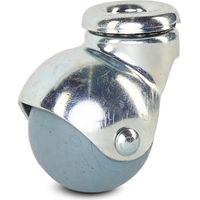 Roulette pivotante - MESO - Chaise - Trou central - 40mm - 30kg