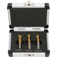 3Pcs Foret à Dépointer, 6.5mm/8mm/10mm Foret Coupeur de Soudage par Points Ensemble Fraises à Dépointer pour Enlever les Joints de Soudure en Tôle
