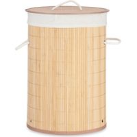 Panier à linge en bambou COMFY PLACE, 48 l