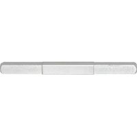 Drückerstift vierkant abgesetzt von 8,5 - auf 8 mm, Länge 130 mm Stahl verzinkt