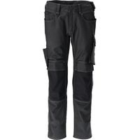 MASCOT Pantalone da lavoro unico con tasche per ginocchiere - 21979-459-Nero-46-76