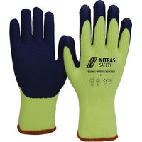 NITRAS gants de protection contre le froid Winter Blocker taille 9 jaune fluo/bleu 12 paires ( 4000371550 )