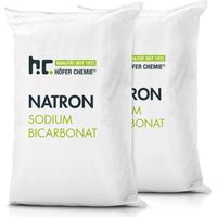 2x 25 kg Natron Backsoda Natriumhydrogencarbonat