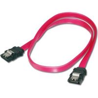 DIGITUS SATA Anschlussk. L-Typ Bu/Bu 0,5m SATAII/III gerade Polybeutel (AK-400102-005-R)