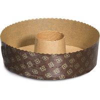 Guardini 2440100 Easy Bake Stampo Ciambella Monouso Carta da Forno 20cm 3 Pezzi colore Dorato