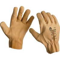 Gants cuir de bovin hydrofuge 1559 BH BEI sachet de 10 paires taille 10 - GUYARD