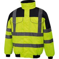 Blouson Hi-vis Blavia Jaune/marine Haute Visibilité Pour Sécurité Accrue - Générique