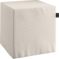 Pouf cube Happiness - Mélange Gris Clair