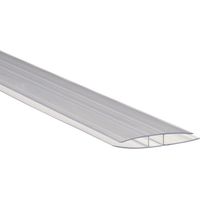 Profil polycarbonate de jonction - Epaisseur - 16 mm, Longueur - 300 cm