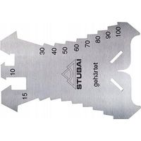 Plantilla de marcado Stubai 278601 acero inoxidable 140 mm x 100 mm