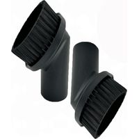 Brosse à poussière,2 Brosses à Poussière 35 mm pour Aspirateur,Brosse Ronde,Accessoire Universel avec Poils Doux en PP,Design Pivotant pour Coins et Surfaces Délicates