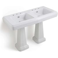 FIFTIES – RETRO-WASCHBECKEN – Waschbecken – 130 x 55 x 18 cm