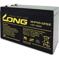 Accumulateur au plomb KUNG LONG WP10-12SE, 12 V-/10 Ah, cyclique