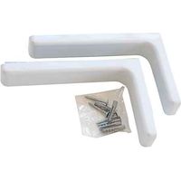 PLATO DE SOPORTE PARA REFORMA 24x14 cm - Blanco
