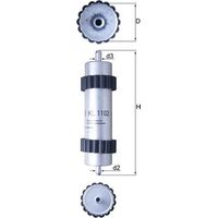 Filtro de combustible KL1102 Knecht