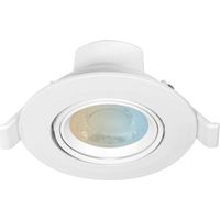 Einbaulicher schwenkbarer LED-Spot weiß CARAT II CCT ECO IP20 7W