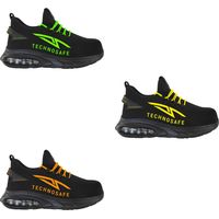 Scarpe antinfortunistiche Technosafe Neon Dark Mode S1PL SR ESD - 44 - Verde