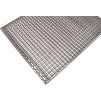 Grille caillebotis industriel palier de l'escalier galvanisé 1000x1000x30mm maille 30/30