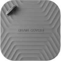 Sink Stopper Silicone Bathtub Stopper,Kitchen Sink Drain Stopper,Bathroom Drain Plug Stopper,Shower Drain Sink Stopper, Laundry Sink Drain Stopper (grey), Gray