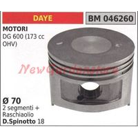 Émbolo motor cortacésped DG 600 Ø 70mm DAYE 046260