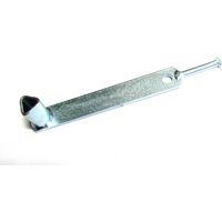 Feuerwehrschlüssel Dreikant 17mm , für M12 , mit T-Haken